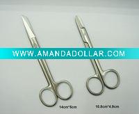 Wholesale eyebrow scissors/manicure sicssors stainless steel