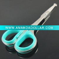 Wholesale Stainless steel manicure scissors with plastic loops
