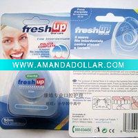 Wholesale Guaranteed 100% Adult dental flossFresh up dental Box / length of dental floss 50M yy08