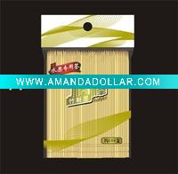 Wholesale high quality hygienic bamboo fruit toothpick