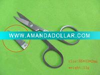 Wholesale cosmetic promotion gift,manicure beauty scissors eyebrow scissors