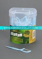 Wholesale hygienic dental floss pick DF21002