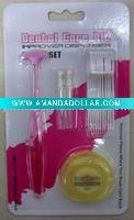 Wholesale dental floss pick with tongue scraper