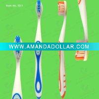 Wholesale dental toothbrush with tongue cleaner