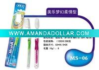 soft bristle travel toothbrush MK-B03