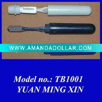 Disposable Travel toothbrush with paste