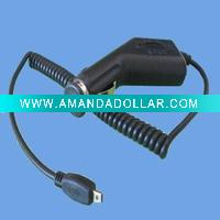 Wholesale Micro USB Car Charge Cable/Micro USB to Cigar Cable with Coil Cable