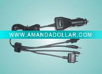 Wholesale 4 in 1 mobile phone car charger