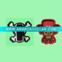Wholesale 3D PVC cartoon mobile phone holder