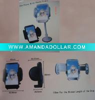 Wholesale Hot universal car mount/holder for mobile/phone/GPS/PDA/MP3/MP4