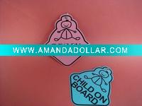 Wholesale car sign,car window sign,baby on board car signs
