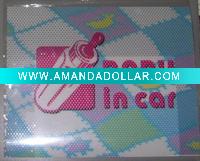 car window sticker
