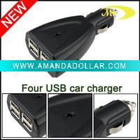 Power USB ports Charger for Mobile in Automobile