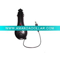 Wholesale retractable car charger for mobile phone