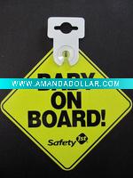 PP car sticker with tailor-made