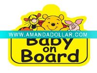 Wholesale car window sign tailor-made for you in your any design