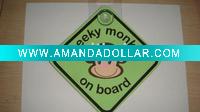 Wholesale Baby on Board Sign made from PP material