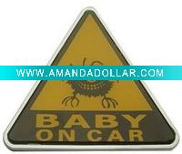 high quality 3D car sticker