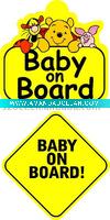 Wholesale Baby on board sign made of eco-freindly PP