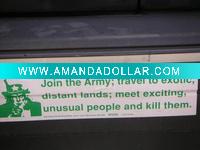 Wholesale Car bumper sticker