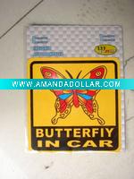 Auto Warning Sticker