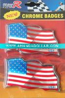 Flag Car Sticker