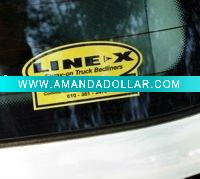 Custom car windshield sticker