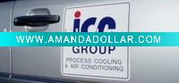 Customized PVC Bumper Sticker