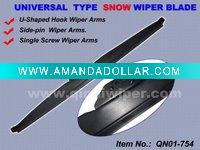 Wholesale Universal type SNOW wiper blade for U-shaped hook wiper arms, Universla type