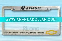 Wholesale aluminum license plate frame