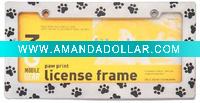 car license frame