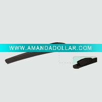 Wholesale Universal falt wiper balde, natural rubber with spring steel backing back colour