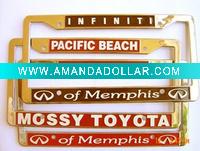 Wholesale fashion car license frame