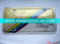 license frame