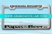 Wholesale 2011 two holes american license plate frame