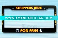 american license plate frame