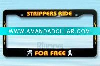 American license plate frame