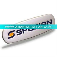 Wholesale metal dress logo label