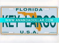 Wholesale aluminium license plate bike plate door sign plate