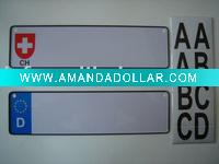 Wholesale privacy license plate