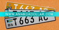 Aluminum License Plate