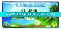Wholesale license plate(frame), metal sign with magnet