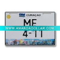 security number plate with hologram