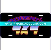 Wholesale personal plate with unique logo