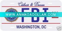 U.S. Specifications License Plate
