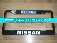 Wholesale black car license plate frame(14740)