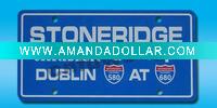 Wholesale Plastic License Plate