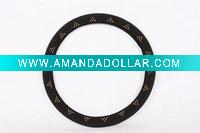 Wholesale B&W Small Massage beads Steering Wheel Cover