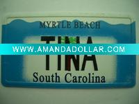 Wholesale aluminium license plate bike plate metal auto license plate