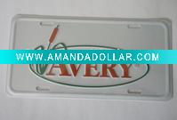 Wholesale blank license plate